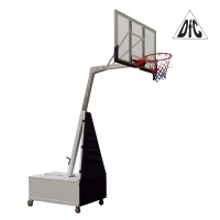 баскетбольная мобильная стойка dfc stand50sg 127x80cm поликарбонат (3кор)