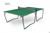 стол теннисный hobby evo зелёный indoor