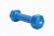 гантель обрезиненная bradex 1,5 кг, синяя sf 0272