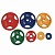 диск обрезиненный hefei dy-h-2012-25.0 с хватами 51 мм 25 кг красный